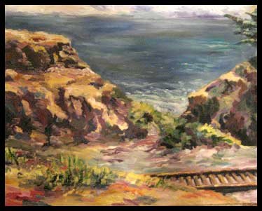 "To Half Moon Bay" - Art by Christine Bakke